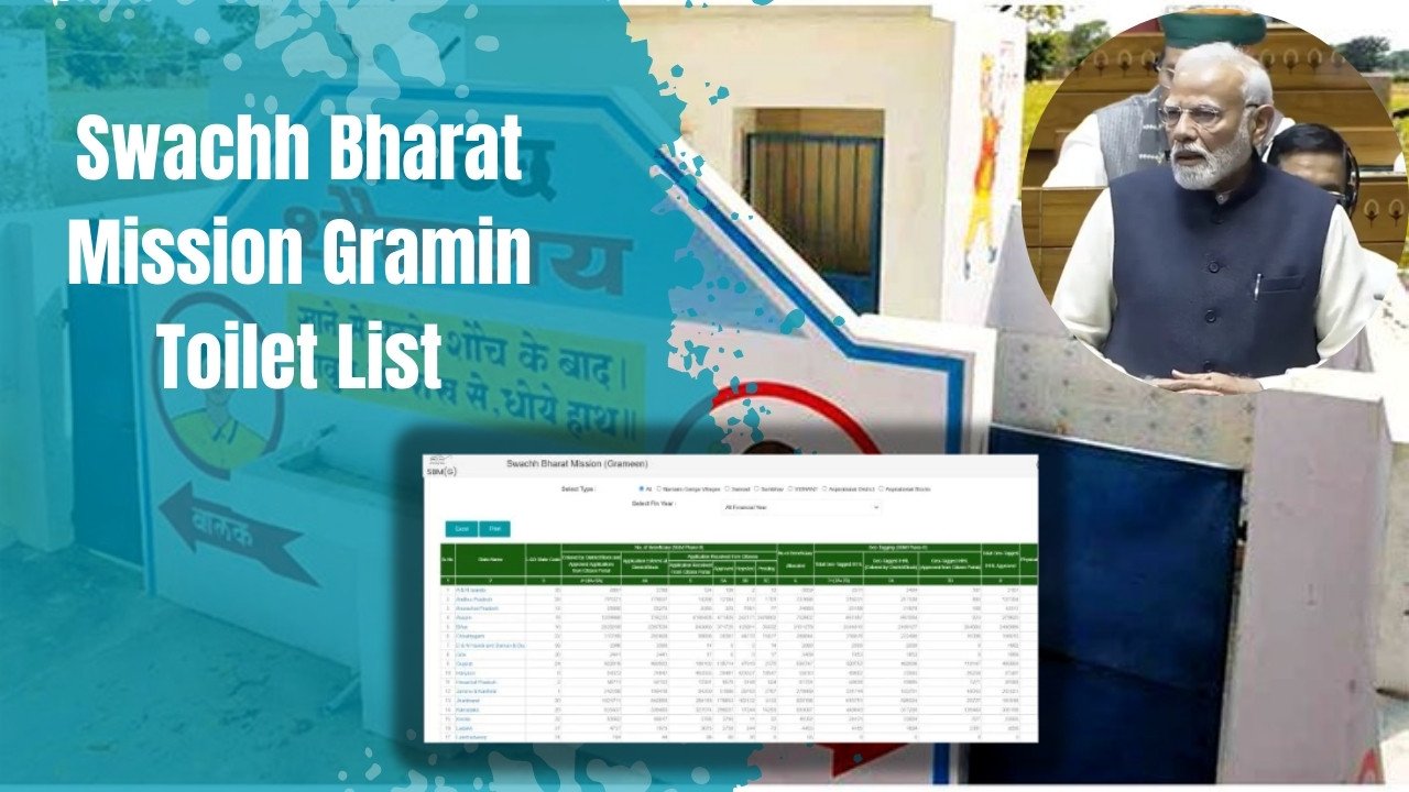 Swachh Bharat Mission Gramin Toilet List