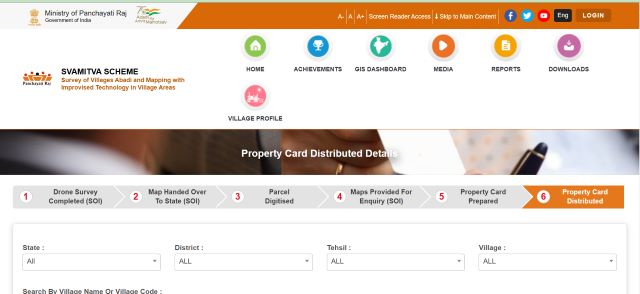 Svamitva Property Card Download