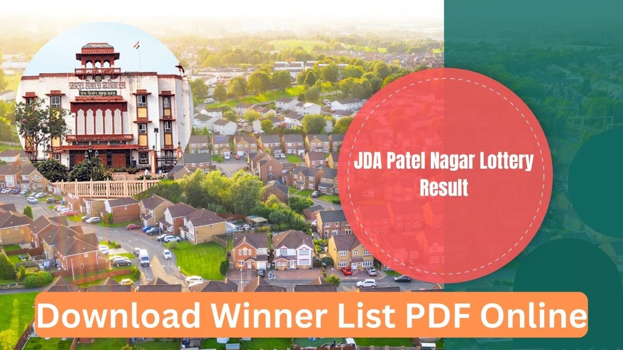 JDA Patel Nagar Lottery Result