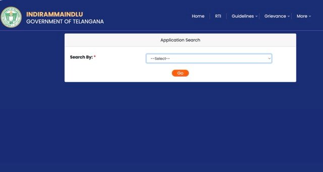 How to Search Indiramma Illu Pending List Online 2025