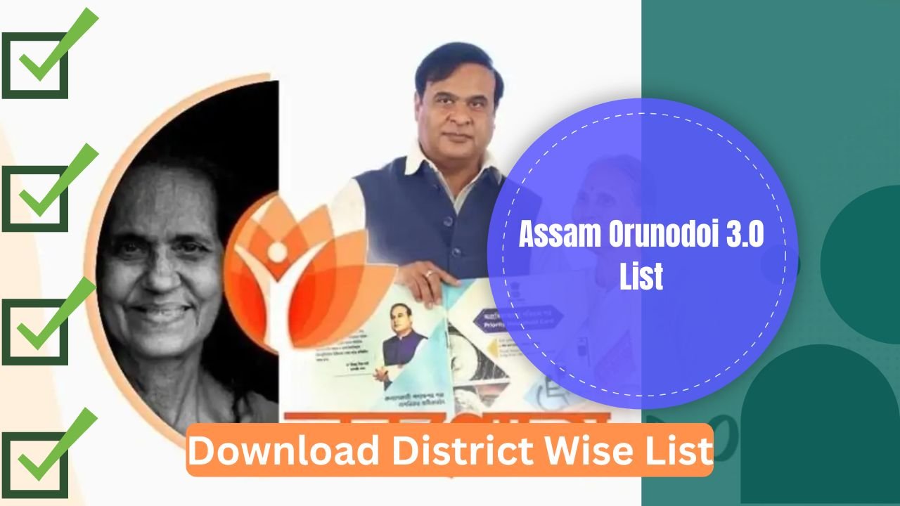 Assam Orunodoi 3.0 List